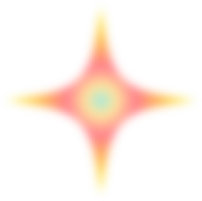 Blurry Gradient Star